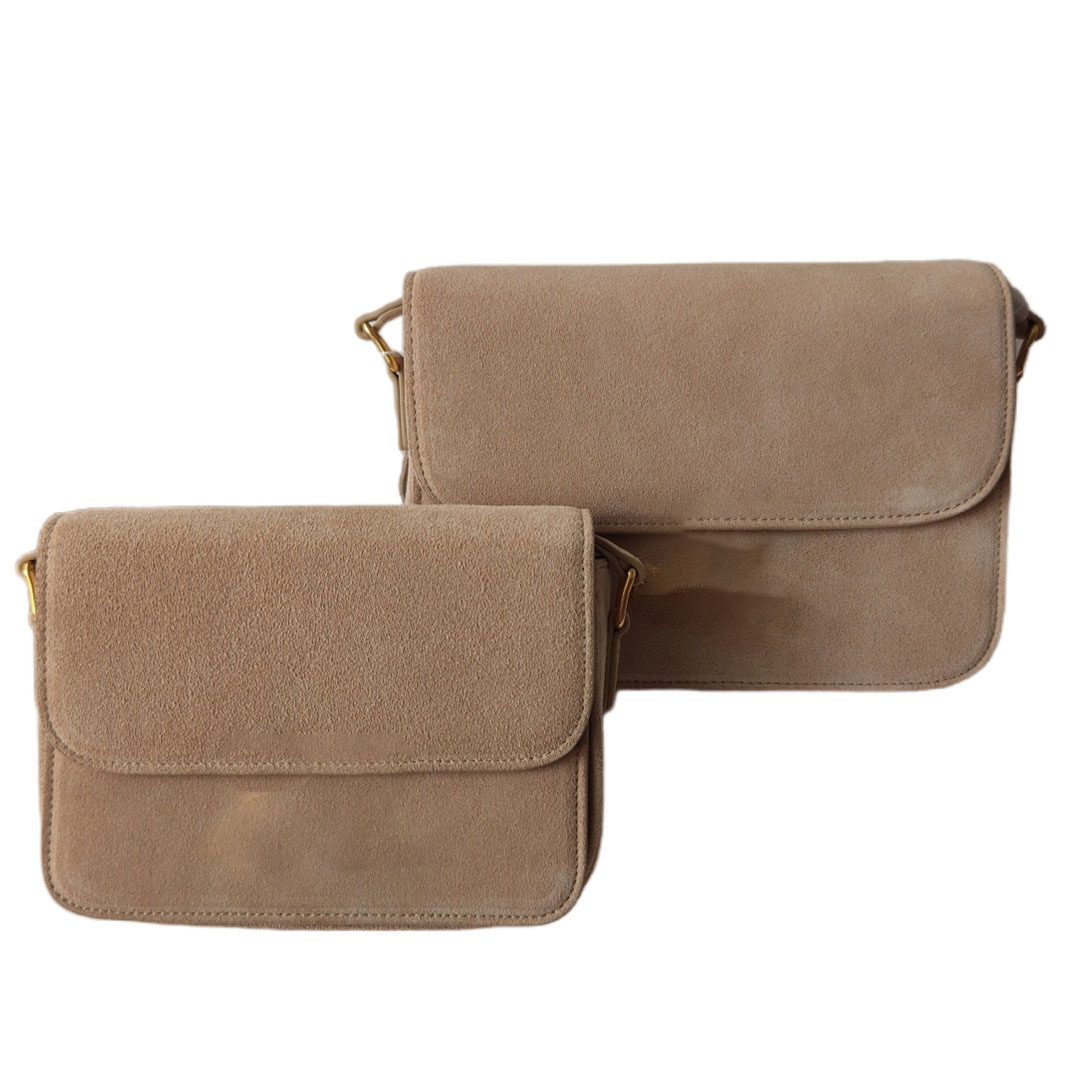 Brand Designer Women Bag Suede Reticules Shoulder Bags Handbag for Girls