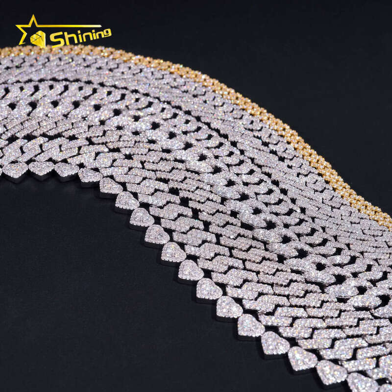 RTS 6mm 8mm 10mm 12mm 13mm Sier Silicon Stone Dia Tester Cuban Chain Fine Jewelry