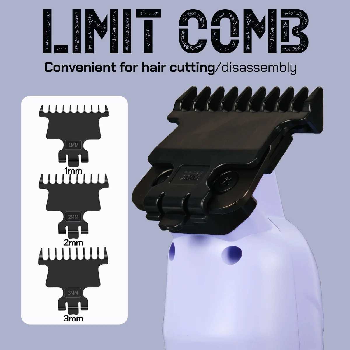 Professional Hair Trimmer BRDCLIP Hair Clipper for Man BRD 109 DLC Blade 7700RPM with Base 1200mAh Barber Shop Carve MachineT251120