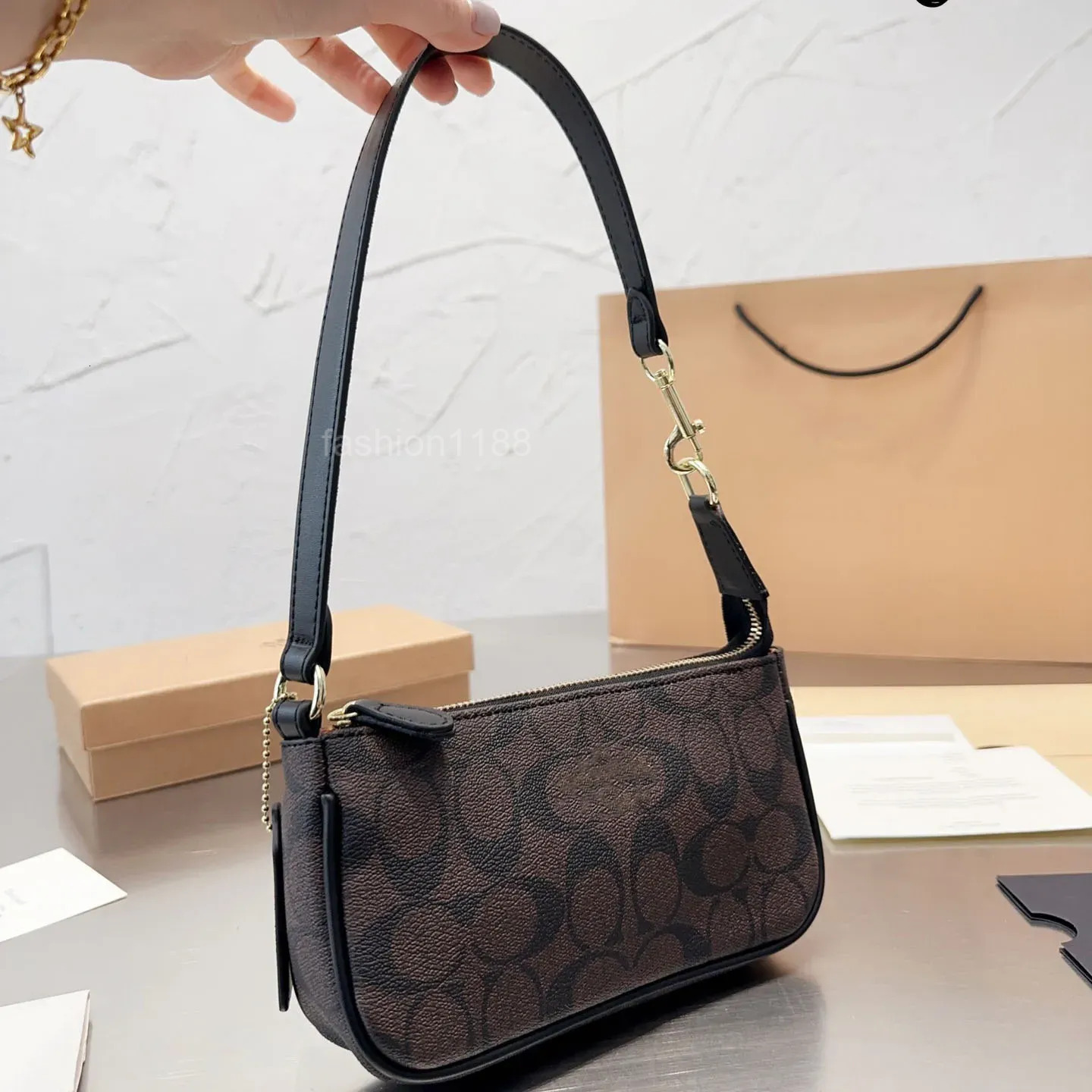 Shoulder Bags Crossbody Designer Bag Nolita Bag Handbag Axillary Purse Genuine Leather Straps Old Flower Top Quality Flap #fashion1188