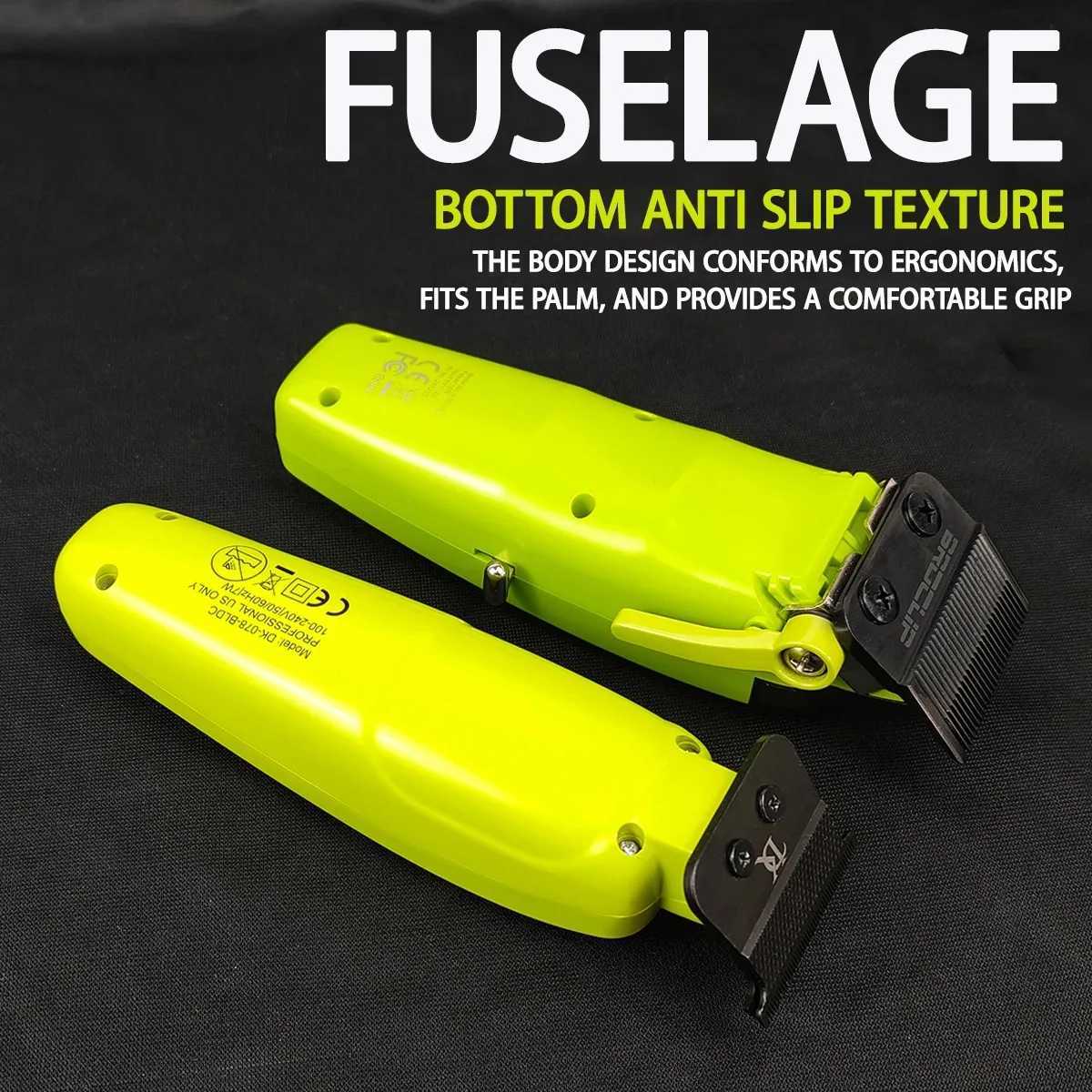 Professional Electric Hair Clipper BRD 106 with Base 7500RPM Hair Trimmer for Man DK-078 DLC Blade 7200RPM Barber Shop 2PC SetT251120