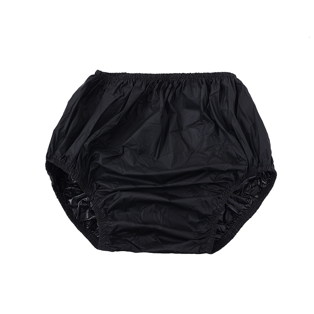 Adult Diaper Cover for Incontinence Noiseless Leak-Protection Underwear Plastic Pants Over Diapers Waterproof Rubber Pants 250220