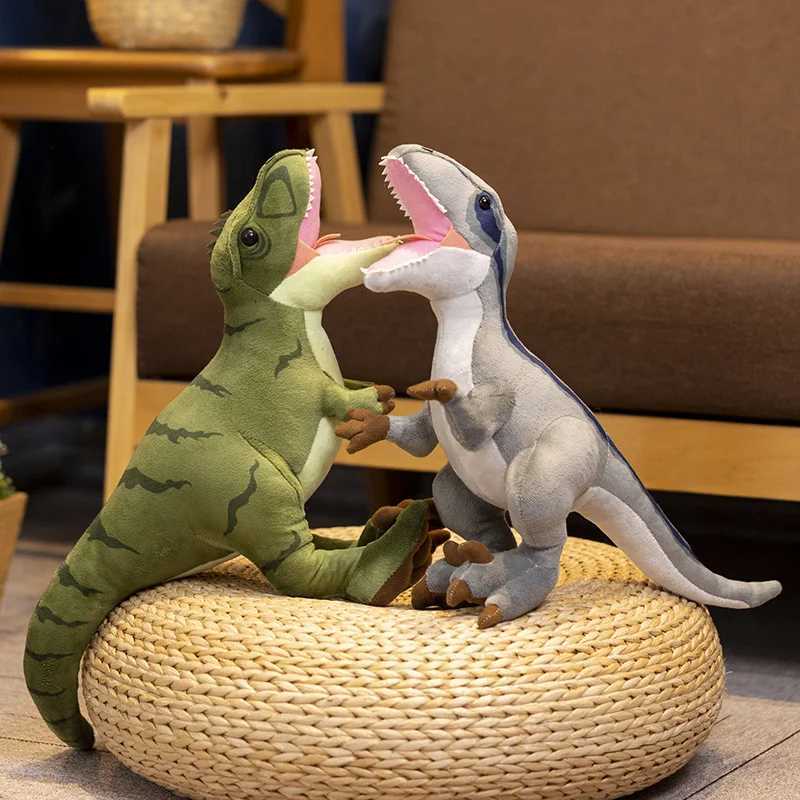 30-40cm Kawaii Simulation Dinosaur Plush Toys Stuffed Animals Triceratops/Snake Necked Dragon Soft Doll Party Gifts for Children G251120