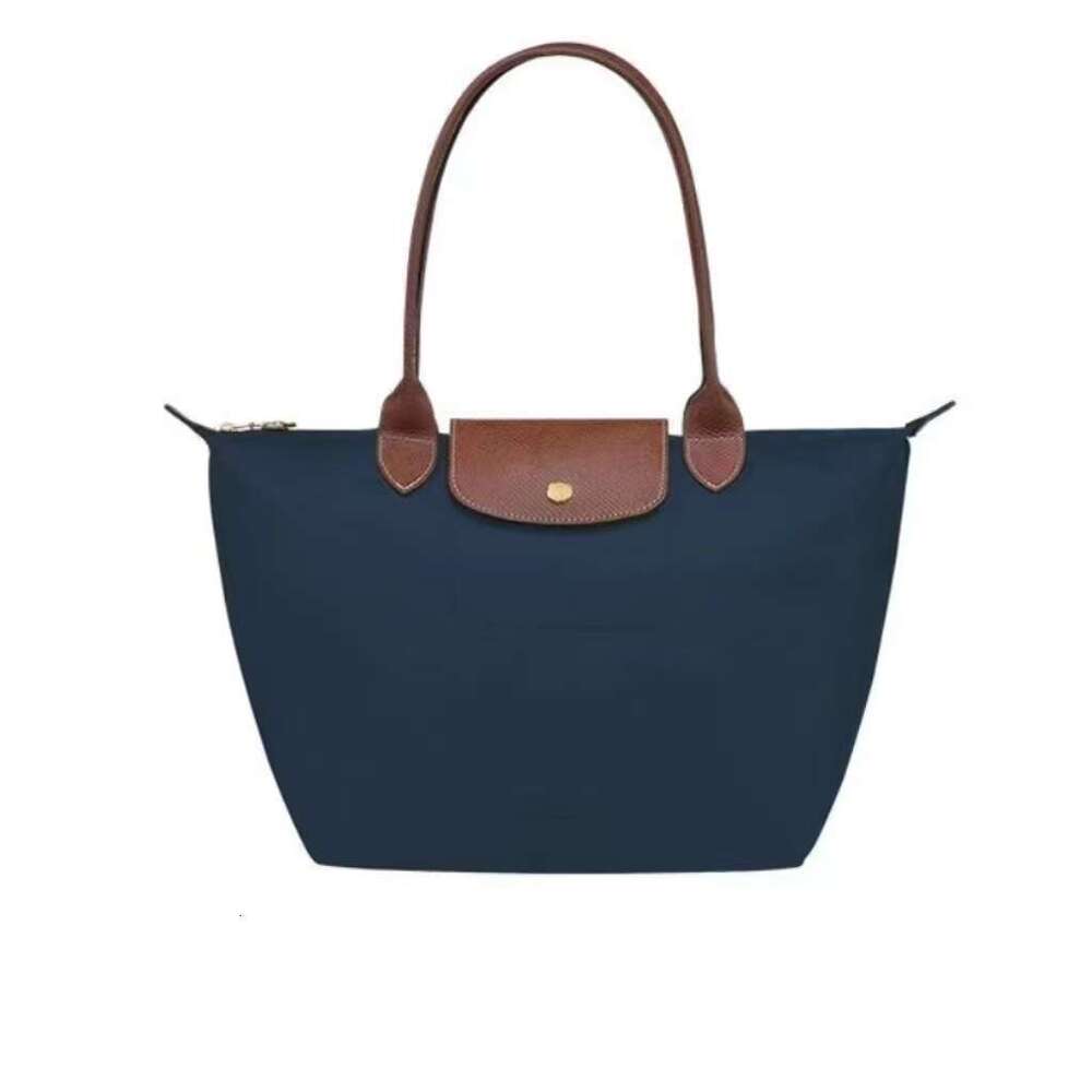 Oxford Cloth Large Capacity Jiaozi Bag Foldable Single-Shoulder Bag Big Nylon Women's Canvas Bag