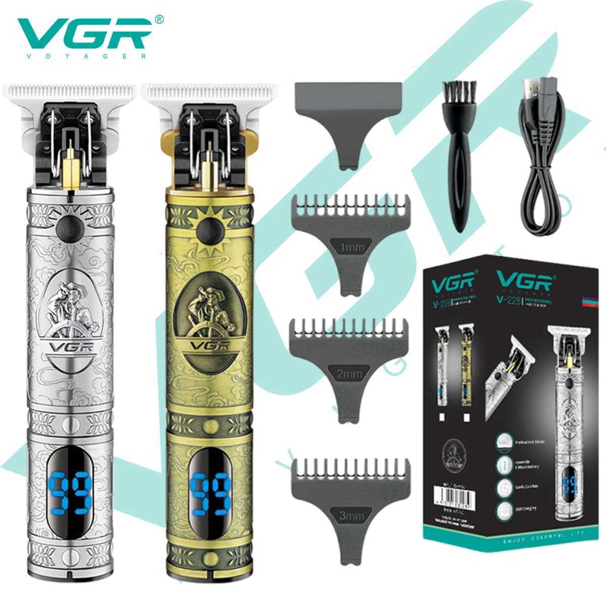 VGR 228 T-blade barber machines professional beard trimmer cordless hair clipper electric hair trimmer for menT251120