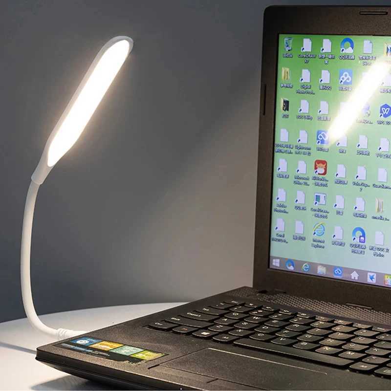 Portable Eye Care LED Book Light Students Study Reading Lamp Laptop Keyboard PC Lighting Night Light USB Plug Desk Lamp M251120