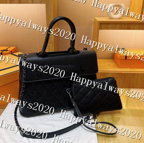 Diamond-patterned master bag Mother and child bag Crossbody Bag Designer Women Solid Leather Flap Magnetic Buttons Handbag Purse Shoulder Satchels Bags Cross Body