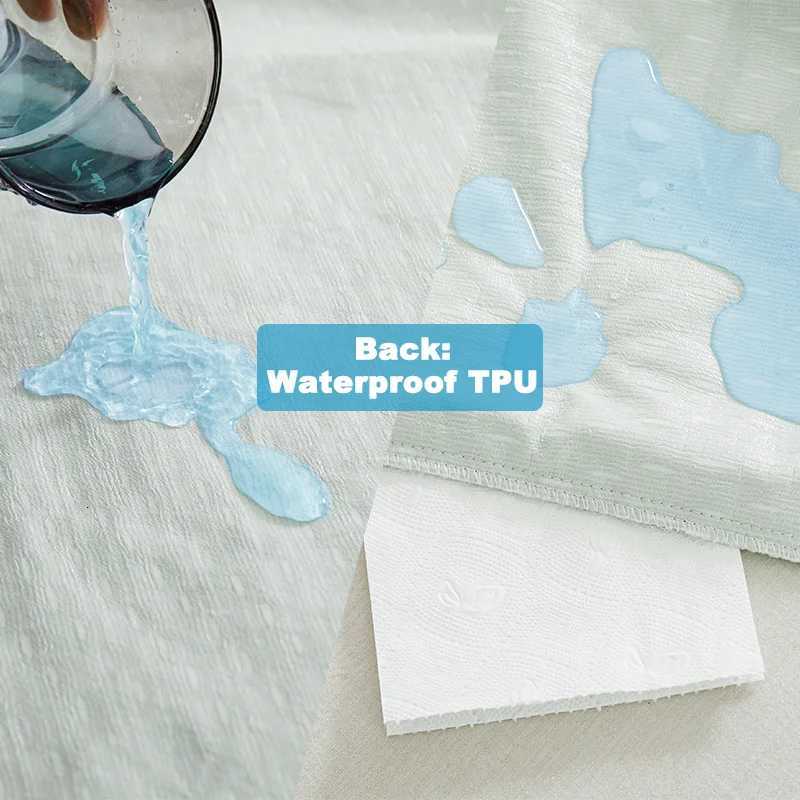 Pillow Case 2pcs Waterproof Bamboo cases Without Core Cooling Soft Anti-bacterial Protectors With Zipper Cover C251120