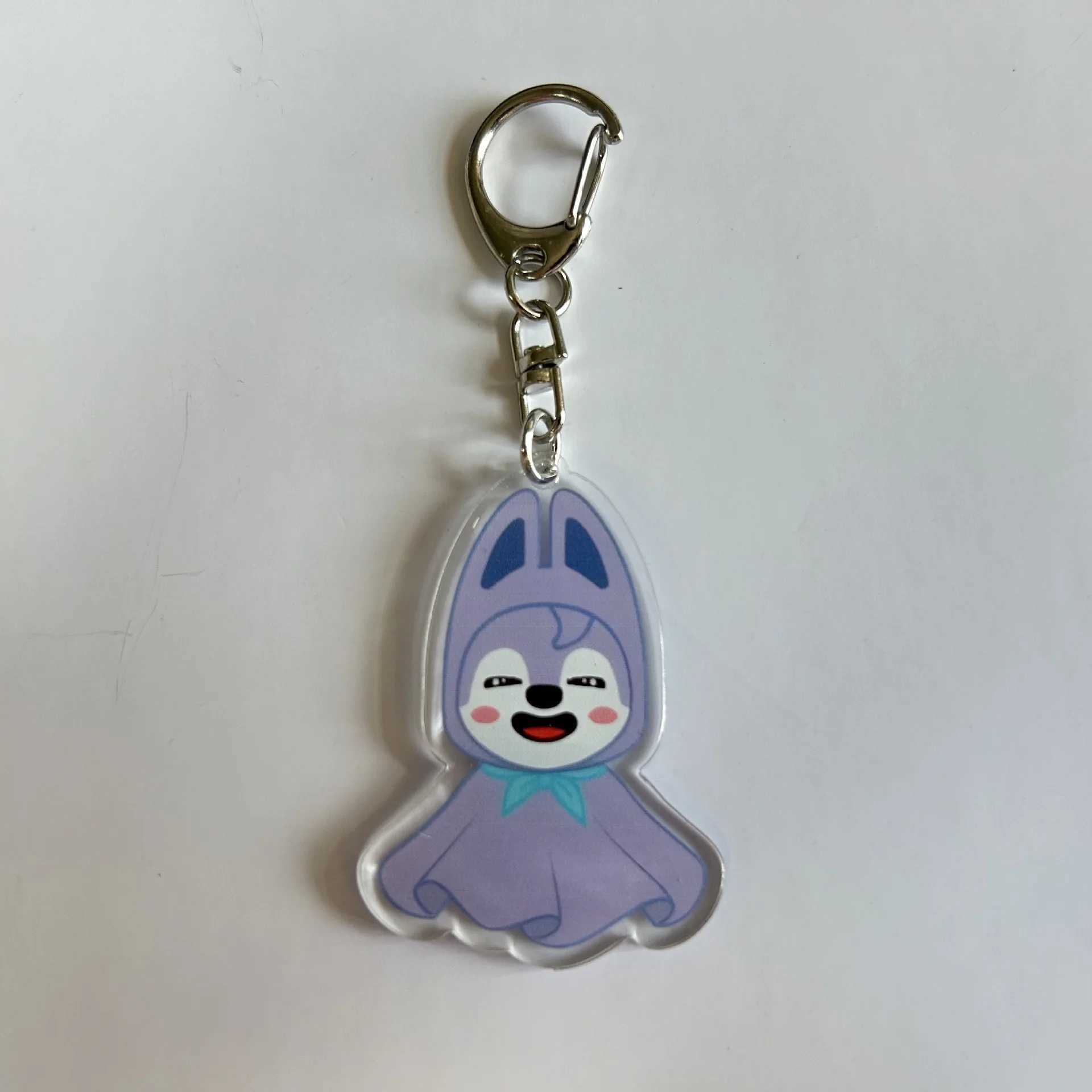 New Stray Children Anime Flash Same Doll Keychain Pendant Plush Toy SKZOO Han Zhicheng Li Long Pays Dwaekki Holiday Gift G251120