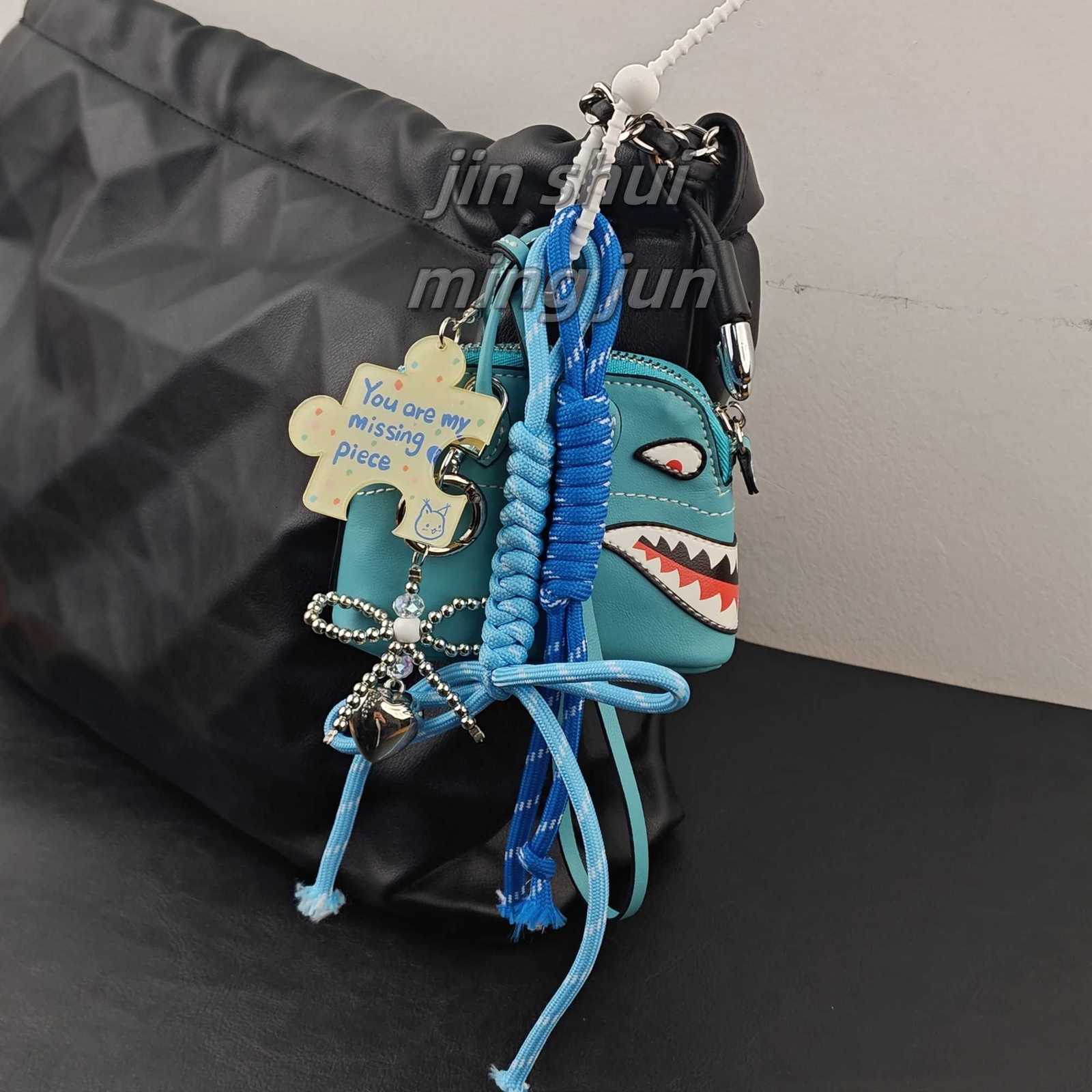2025 New Extremely Complicated Bag Pendants Versatile Money Bag Charms Keychains Hanging Braided Rope Luxury Birthday GiftW251120
