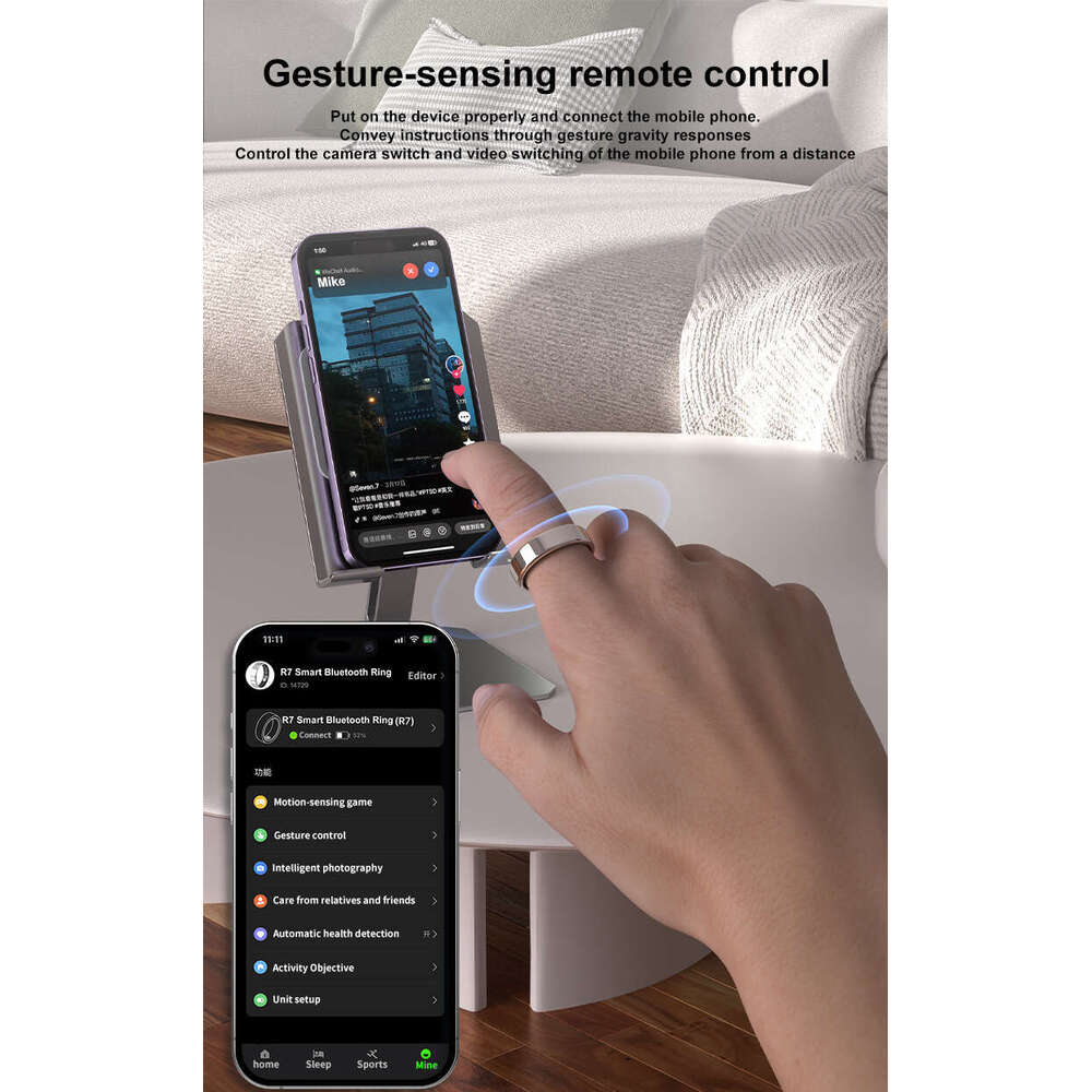 4Th Generation Approach Oura Smart Ring - Unisex Wearable Device Combining Heart Rate Monitor & Daily Step Counter