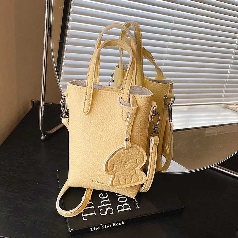 Fiable Casual Handbag Simple Design Wens Shoder Bag Spring New Style Korean Versi High-End Sensati PU Leather Y251120
