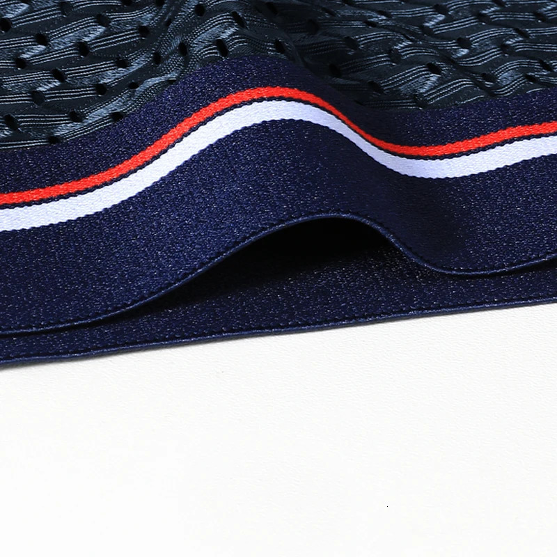 Ice silk underwear mens boxer boys summer thin breathable Ushaped shorts sexy mesh pants 250417