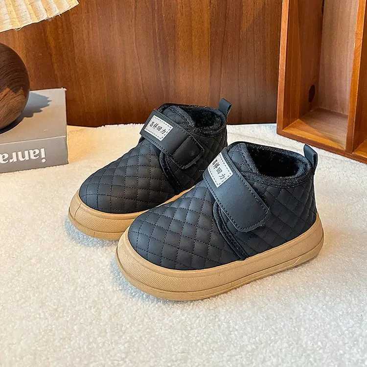 Kids Snow Boots First Walkers for 2025 Spring Soft Sole Kid Sneakers Boys Girls Casual Boots for Little ChildW251121