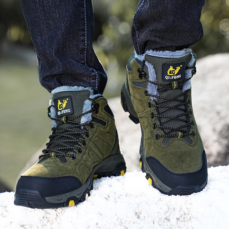 Winter Walking Boots for Couples Autumn and Ankle Sports Shoes Classic Mens Womens Outdoor 251105