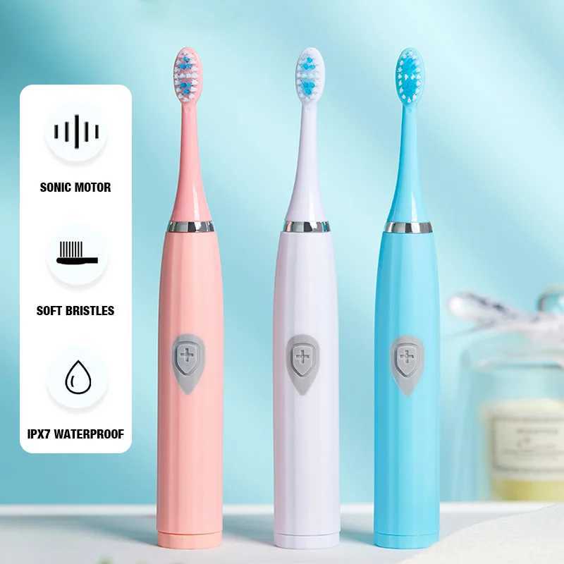 Tongwode Electric Toothbrush for Adults Soft Bristle Portable Battery E802 Endurance IPX6 Waterproof Intelligent Effective C251121