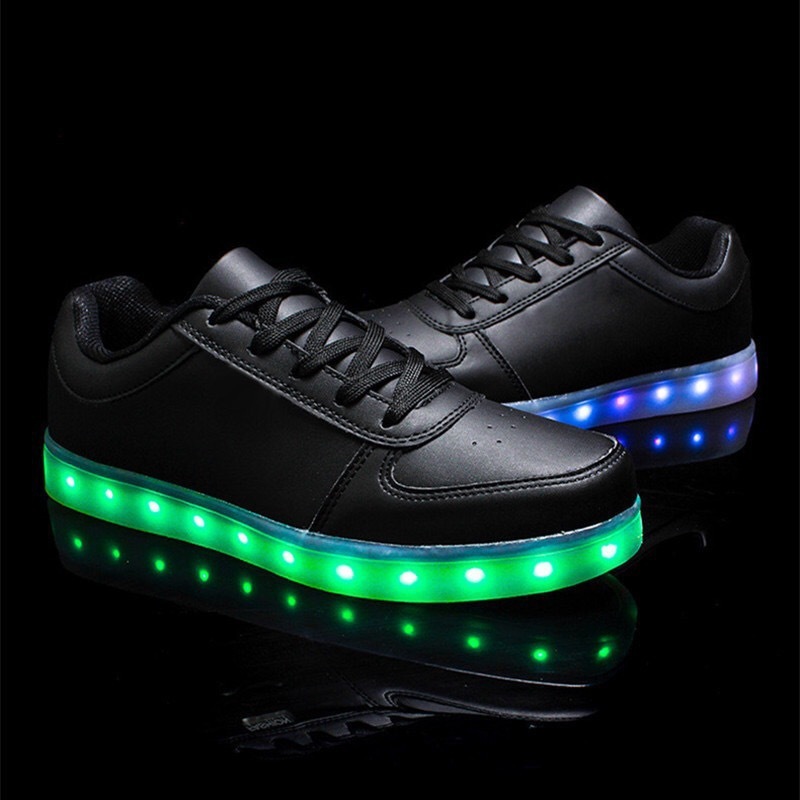 Fashion LED light shoes, student sports shoes, luminous shoes, fluorescent shoes, casual children's shoes