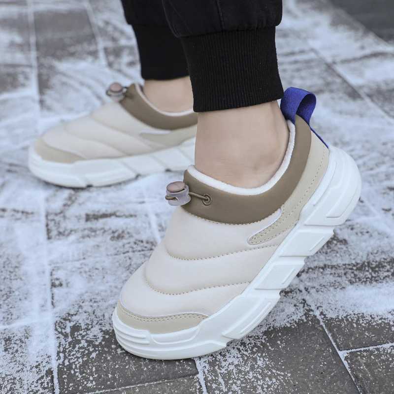 Boys Casual Sport Shoes Winter Lightweight Comfortable Warm Running Shoes Fashion Trend Childrens Outdoor Plush SneakersW251121