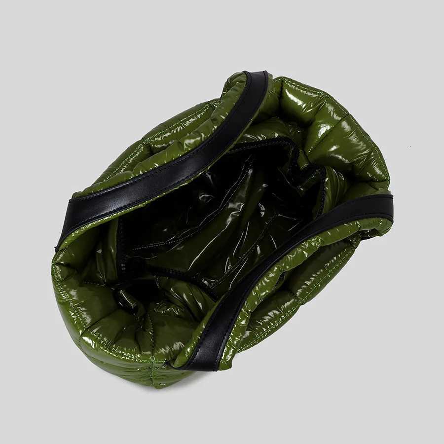 Fi Soft Puffer Tote Bag Casual Nyl Quilted Padded Wen Handbags Waterproof Lightweight Shoder Crossbody Bags 2025 Y251121