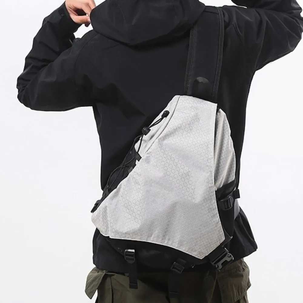 Fashion Waterproof Outdoor Sports Ch Bag Adjustable Large Capacity Nyl Crossbody Bag Mtifunctial Ch Pack Mens Shoder Bag Y251121