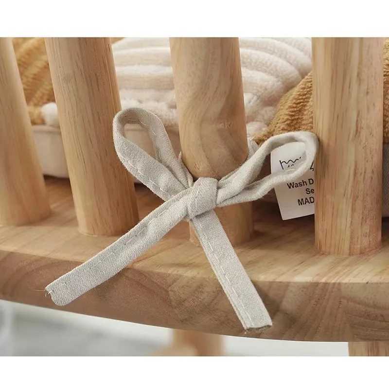 Corduroy Cushion Office Chair Cushion Plaid Thickened Student Dining Chair Cushion Bedroom Bay Window Tatami Sofa Floor Cushion C251121