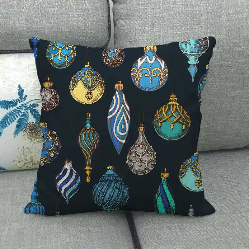 Creative Minimst Retro Collection Digital printing short plush covers for car sofa office cushion cover home goods C251121