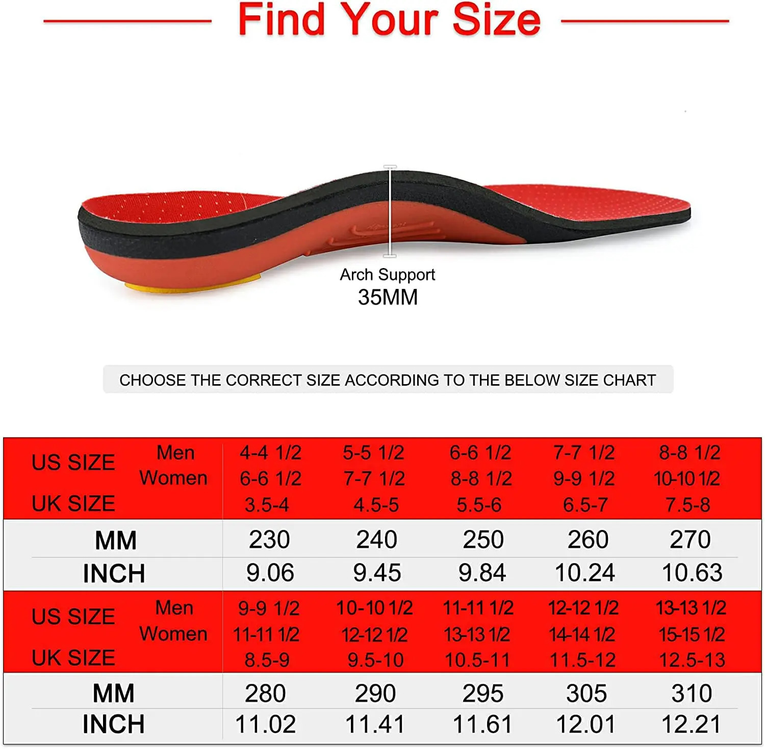 iFitna Plantar Fasciitis Orthopedic Sport Insole High Arch Support Men Women Sole Flat Feet Pain Relief Ortic Shoe Insert 251121