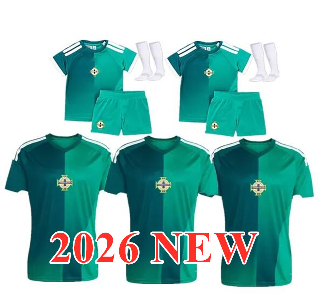 2026 2027 World Cup kids 26 27 Northern Ireland National Team Football Home and Away soccer Jerseys 77778888