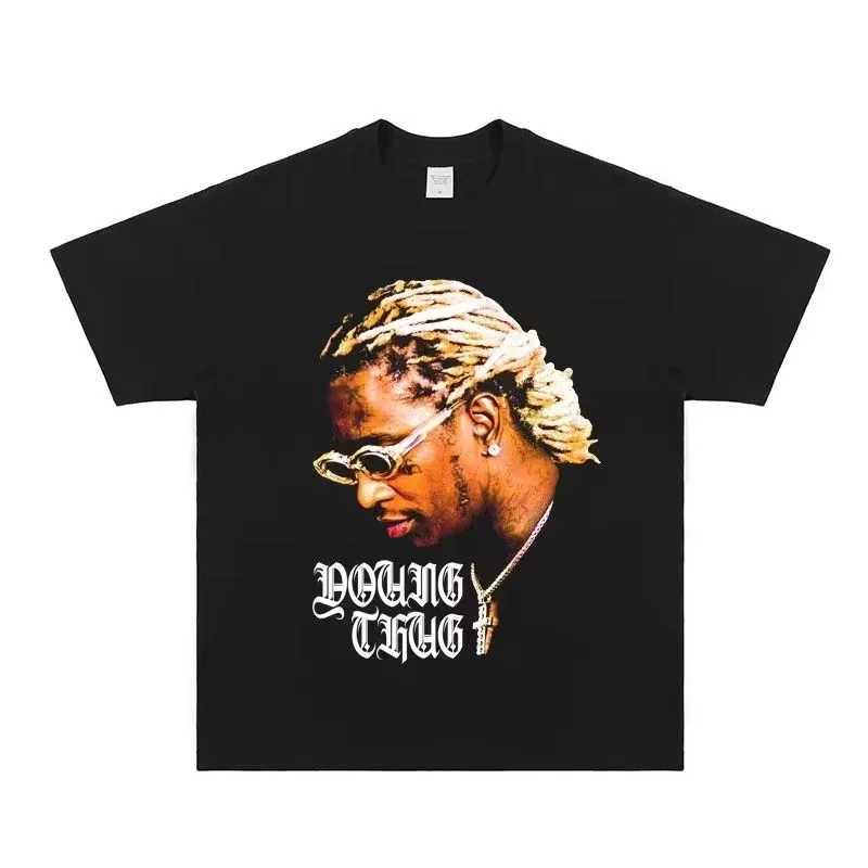 Retro Trend Portrait 2025 Taylor Creator T-shirt Summer Street Clothing T-shirt Mens Top Casual Harajuku Y2K Hip Hop Rap Singer X250421