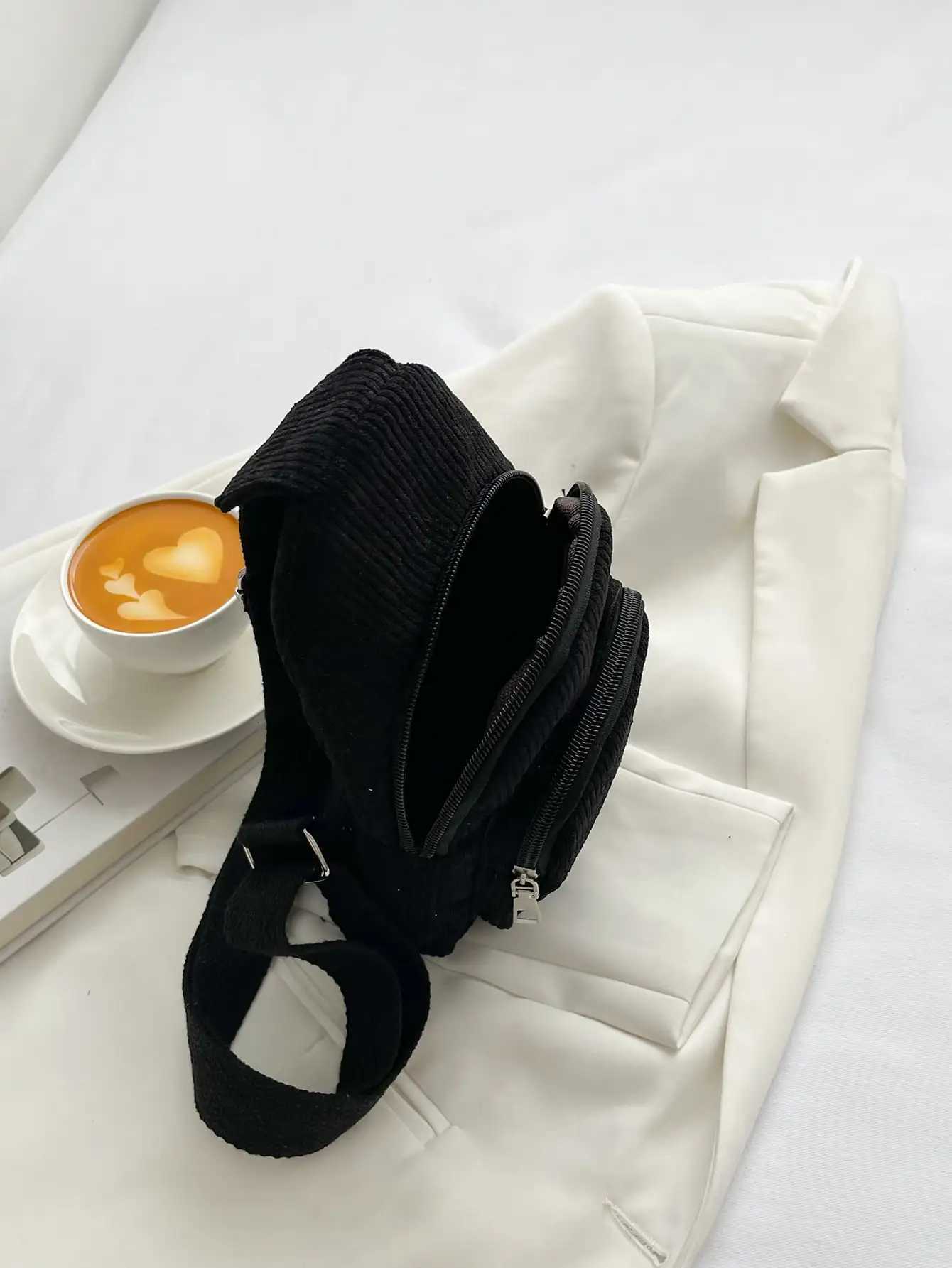 Fashion Ch Bag Men Sling Bags Crossbody Casual Mti Pockets Sling Messenger Shoder Bags Outdoor Travel Cmuting Sahel Bags Y251121