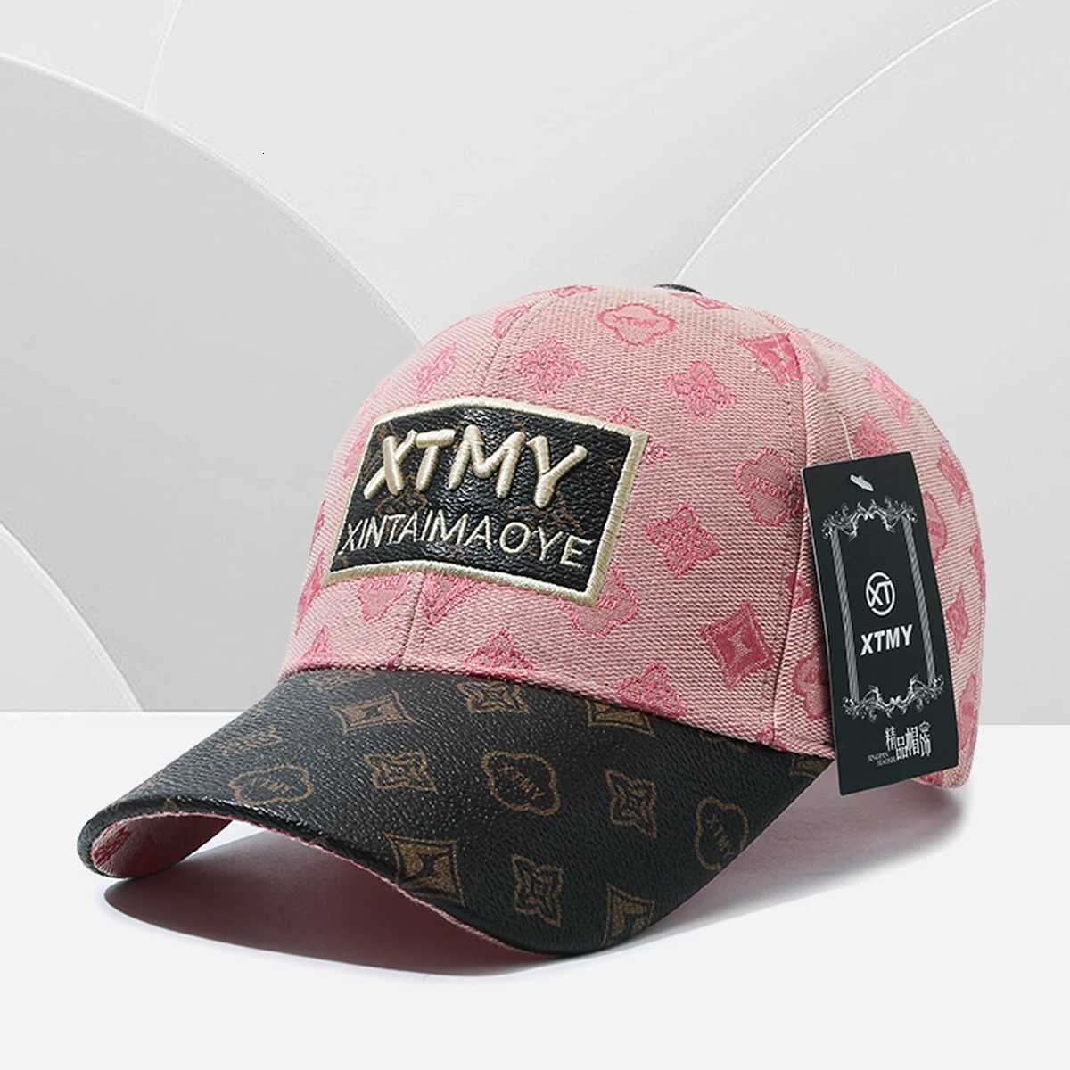 Mens Korean Version Trendy and Fashionable Embroidered Baseball Cap Adjustable Casual Versatile Sun Shading Duckbill CapT251121