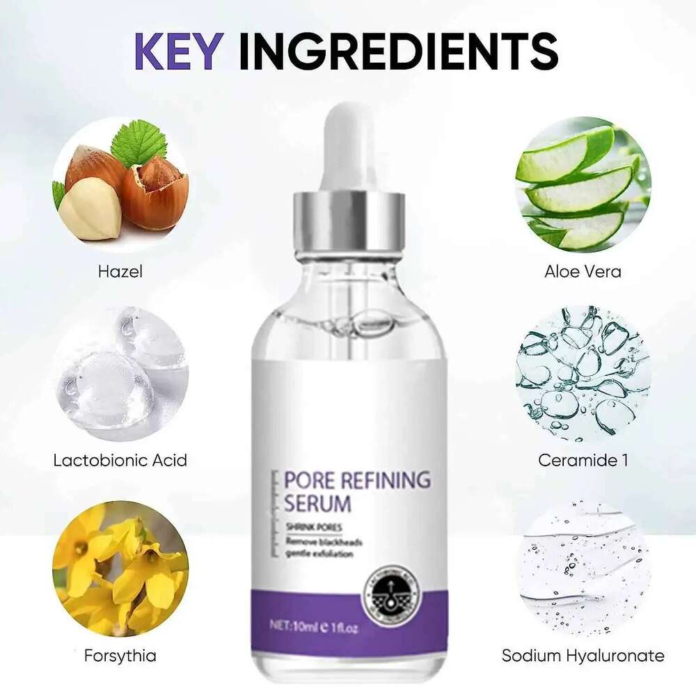 Shrinking Serum Face Removing Large Pores Tightening Repairing Facial Pore Minimizing Essence Skin Care Beauty Firm skin