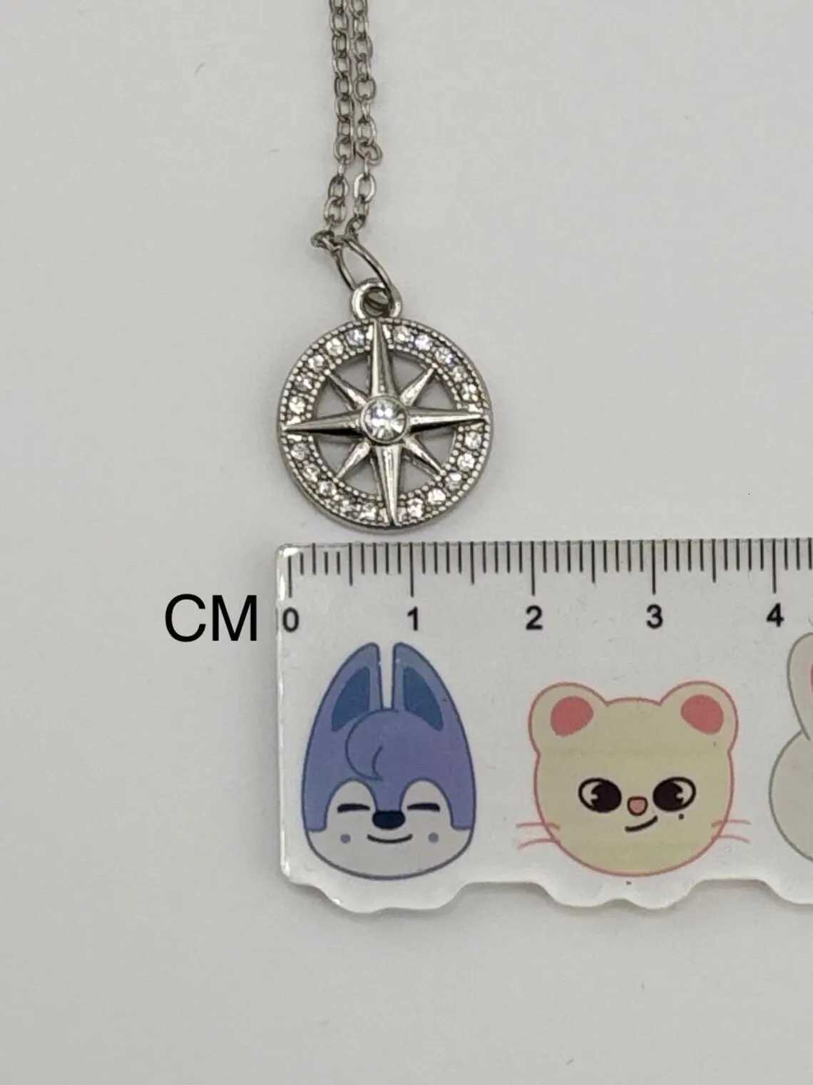 S-KZ Compass Star Necklace jewelry for homeless childrenXJ251121