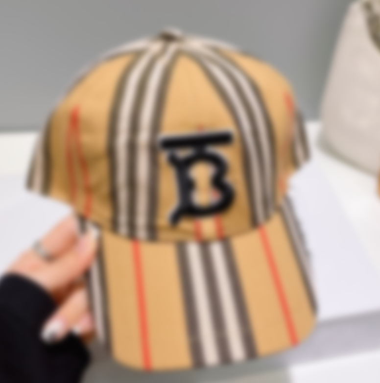 Men's Bubby Hat Designer Plaid Baseball Cap Women's Beige Logo Intarsia Vintage Plaid Baseball Cap Asquette Luxury Cap Cap