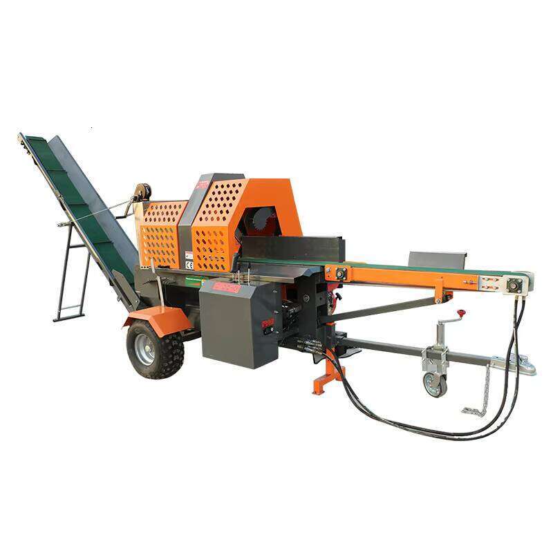 Industrial 60-Ton Splitter with Dual Hydraulic Cylinders
