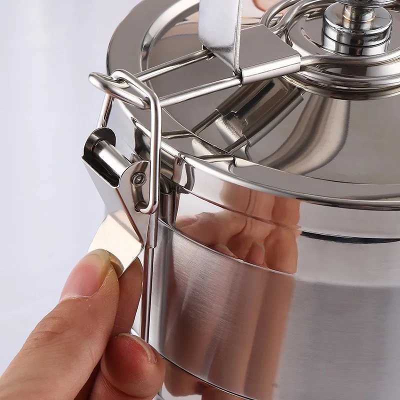 Drop Shipping Japanese Thermal Lunch Box For Kids Adult Portable Food Container Kitchen Leakproof 304 Stainless Steel Bento BoxM251121