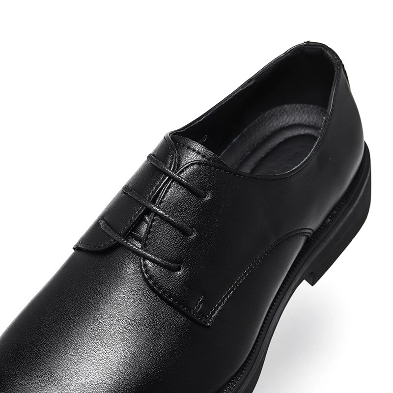 Classic Brogue Office Leather Shoes Men Casual Business Korean Formal Oxford Mens Dress 251121