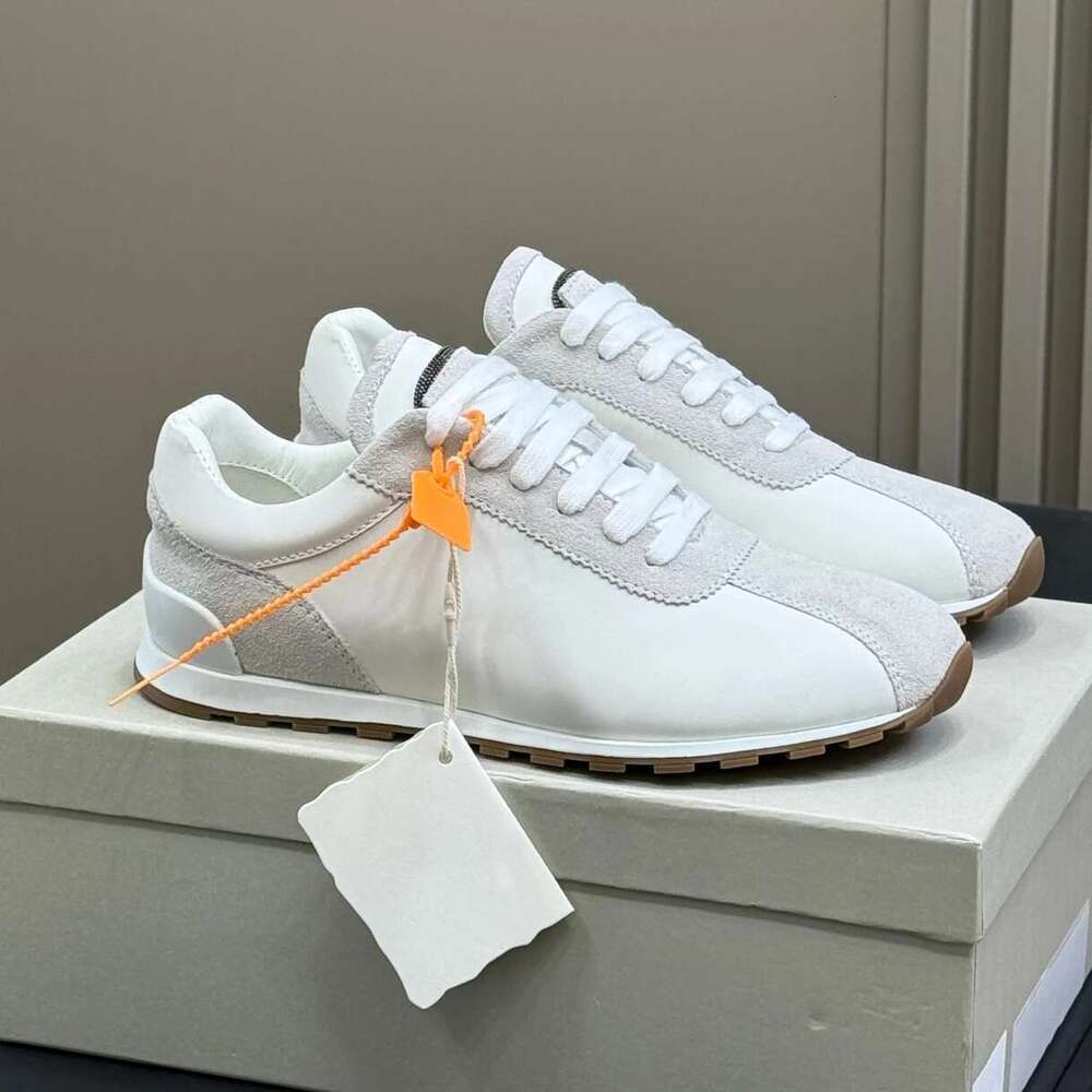 2025 Newest Spring Autumn Real Suede Round-Toe Lace-Up Casual Tennis Sneaker Sewing Shoes For Woman Sapato Feminino