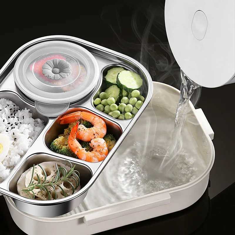 304 Stainless Steel Thermos Thermal Lunch Box Kid Adult Bento Boxs Leakproof Japanese Style Food Container PortableM251121