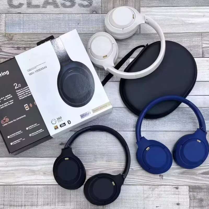 WH-1000XM4 Stereo Foldable Head mounted Wireless Earphones, Sports Waterproof Earphones