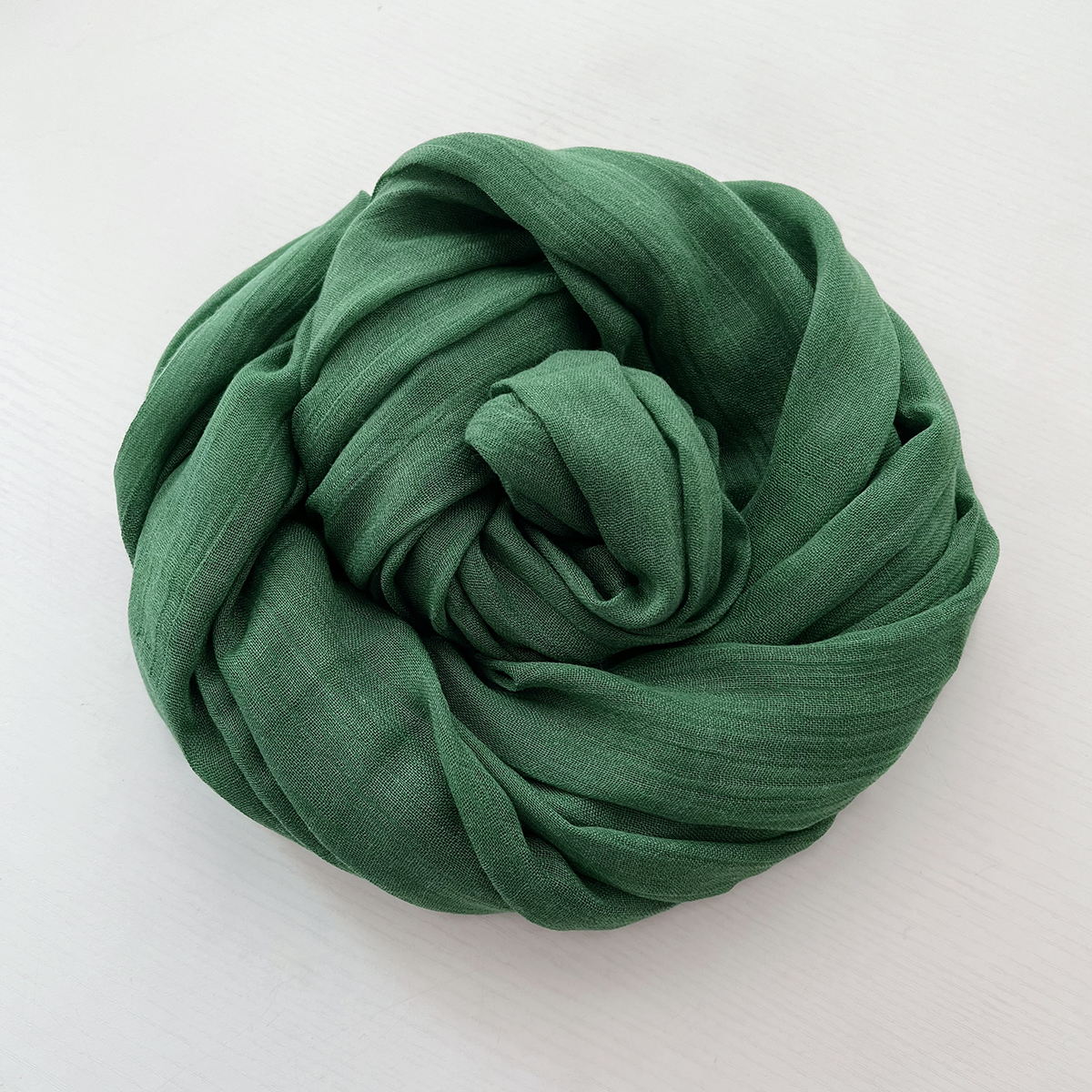 K461 Spring and summer pure color simple long silk scarf versatile scarf women's imitation silk gauze scarf