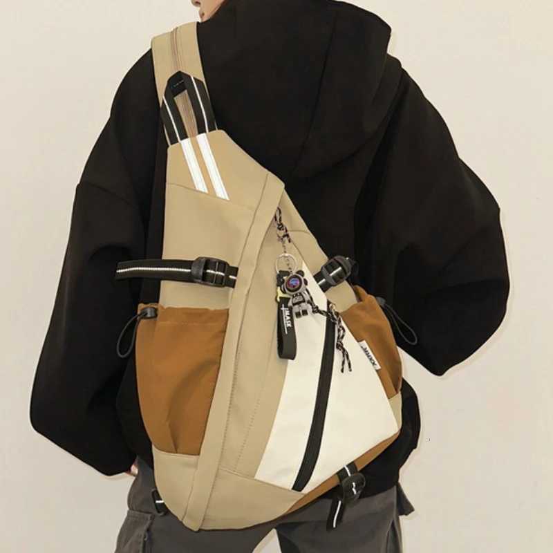 Fashion Trendy Mti-Functial Mens Bapa ry Sports Cycling Single oder Crossbody Bag Functial Workwear Ch Bag Sle Handbags Y251121