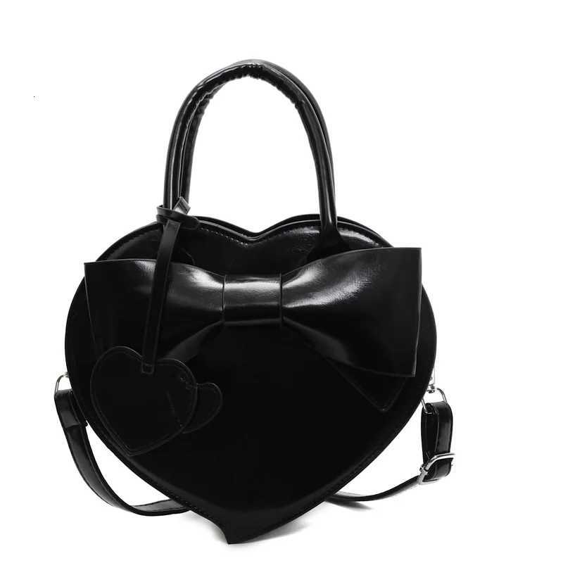 Shaped Handbag for Wen Handbags Bows Lace-up Harajuku Small Shoder Bags Sweet Messenger Bag Top-handle Cute Bag Y251121