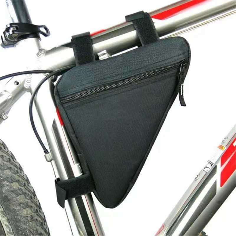 Bicycle frame bag, mountain bike triangle bag, front of the bike bag, riding equipment upper tube bag, saddle bag, tools and accessories bag H251029