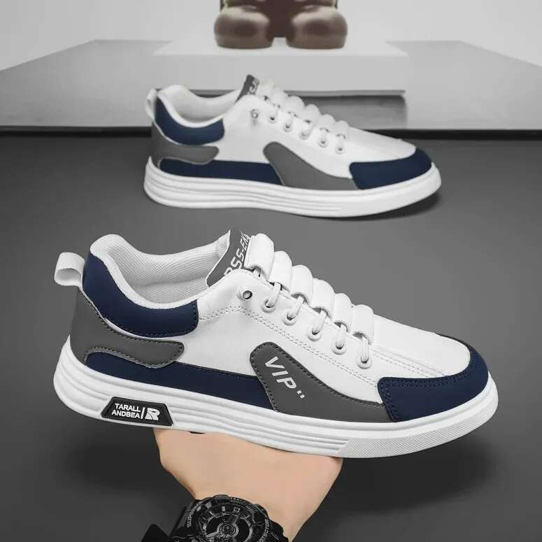 designer sneakers Casual Spring Autumn New Breathable Sports Versatile Flat Shoes Comfortable Fit Loafers White Men's Sneakers
