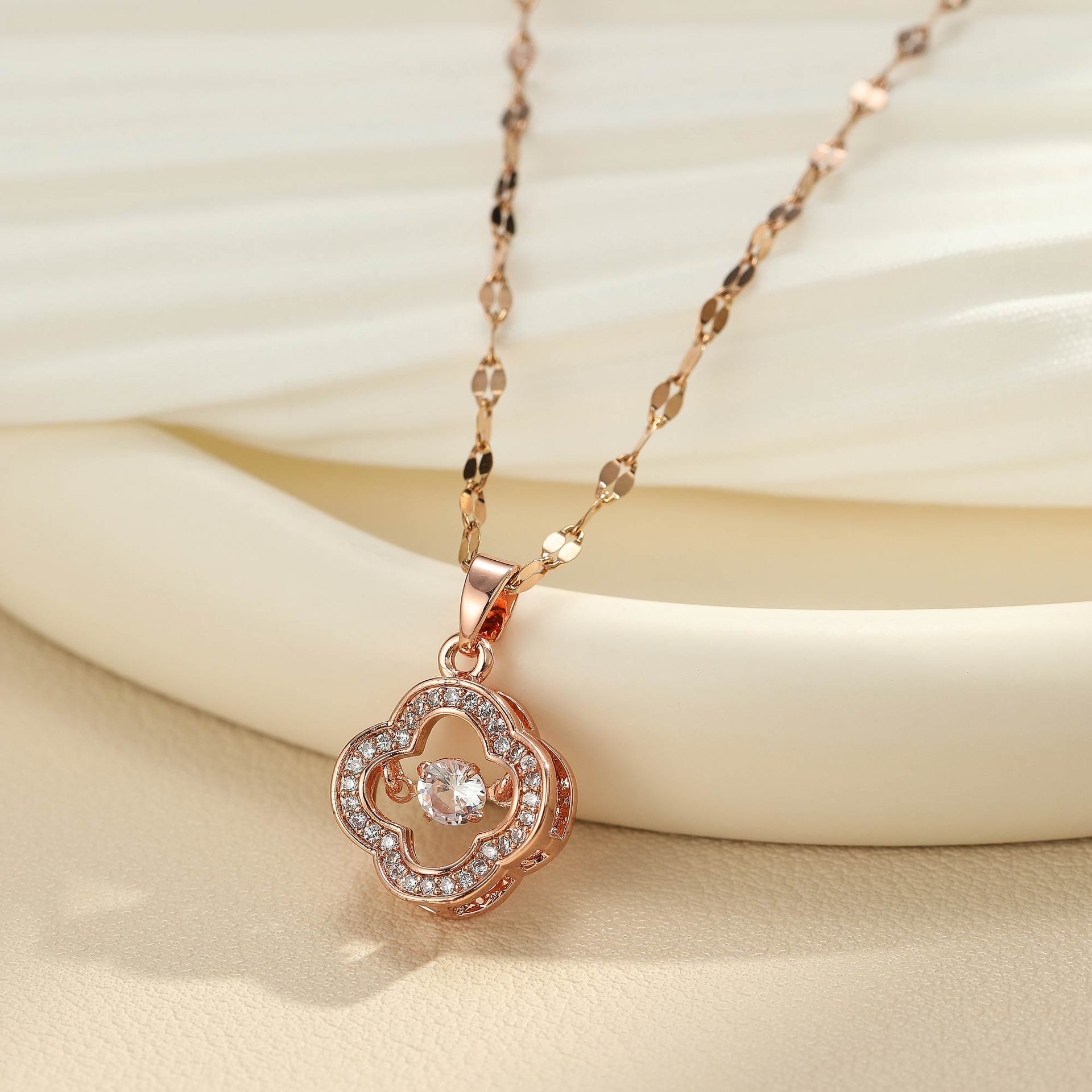 new Elegant Moon Necklace for Women, Versatile and Easy to Match Y2K necklace for men moissanite chain designer necklace designer jewelry women men ne - view 6