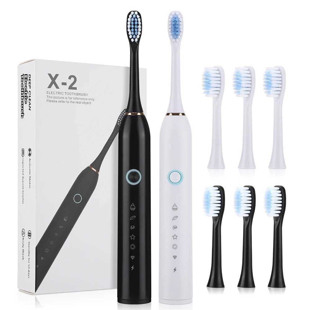 Electric toothbrush - An electric toothbrush for teeth cleaning. Shakerlin vibrating type. Teeth whitening cleaner. USB rechargeable C251121