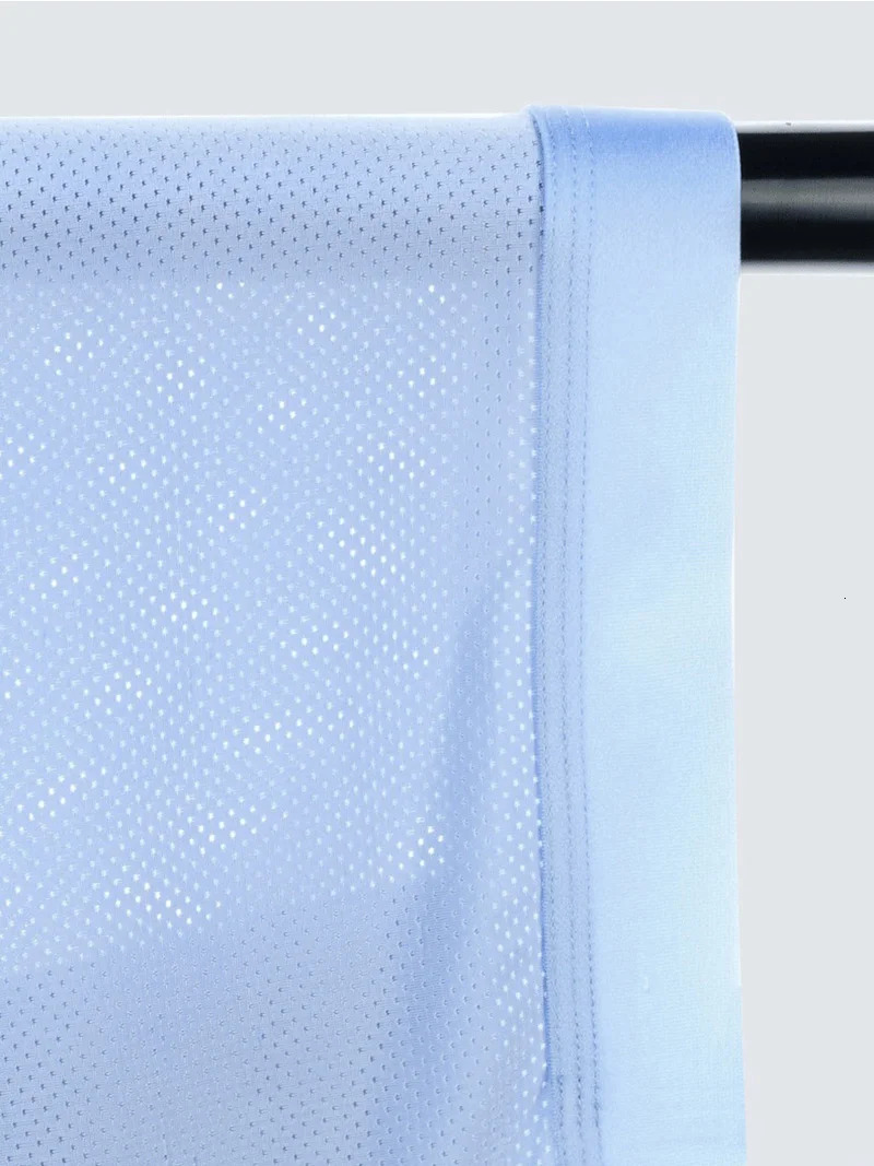 Mens Boxing Underwear 3A Antibacterial Ice Silk Shorts Breathable and Elastic Plus Size L6XL 250417