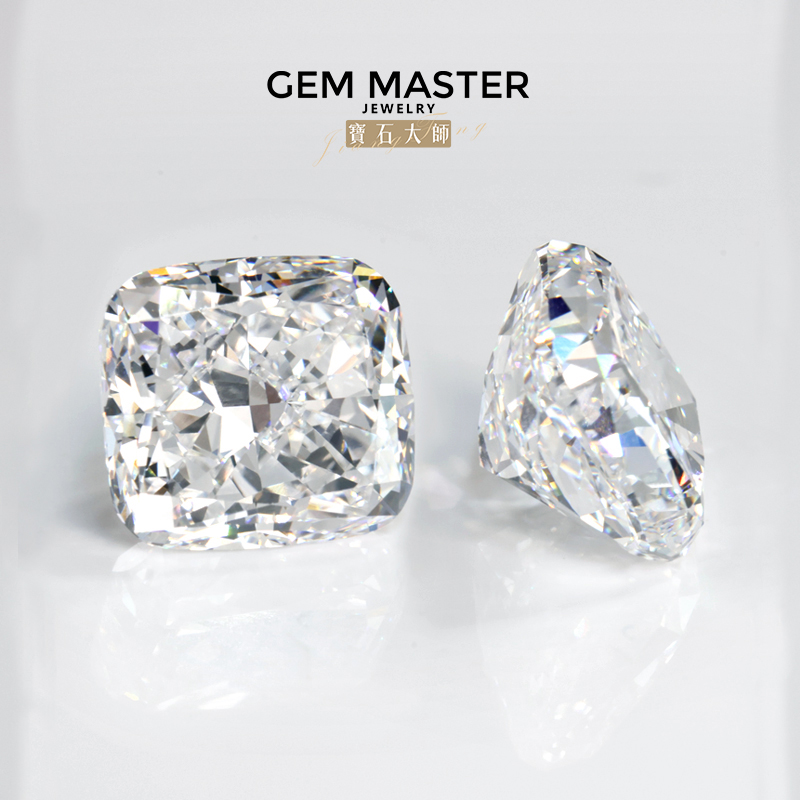 Cushion Lab Grown Diamond With GIA or IGI certificate D E F VVS Loose Lab Diamond 1ct 3ct 5ct 3EX CVD Lab Diamond