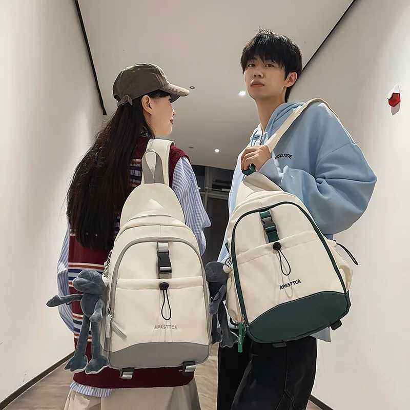 Fashion Tactical Mtifuncti Motorcycle Sport Sling Bag Techwear Style Waterproof Single Shoder Backpack Casual Travel Crossbody Bag Y251121